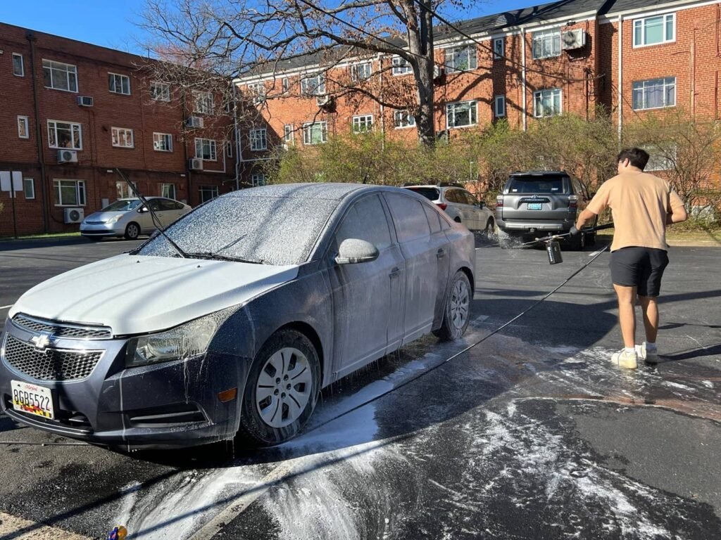 Full Car Detailing at your home Servive Image. DMV